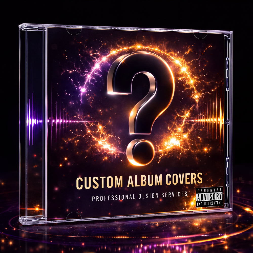Custom Cover-Design für deine Single oder dein Album — individuelles Artwork in 3000x3000 px