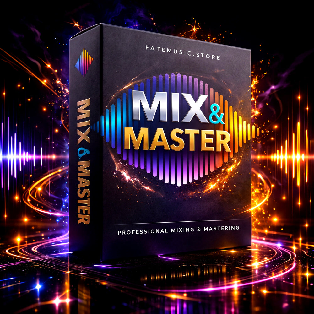 Mix & Master Service — professionelles Mixing und Mastering deines Tracks aus einer Hand