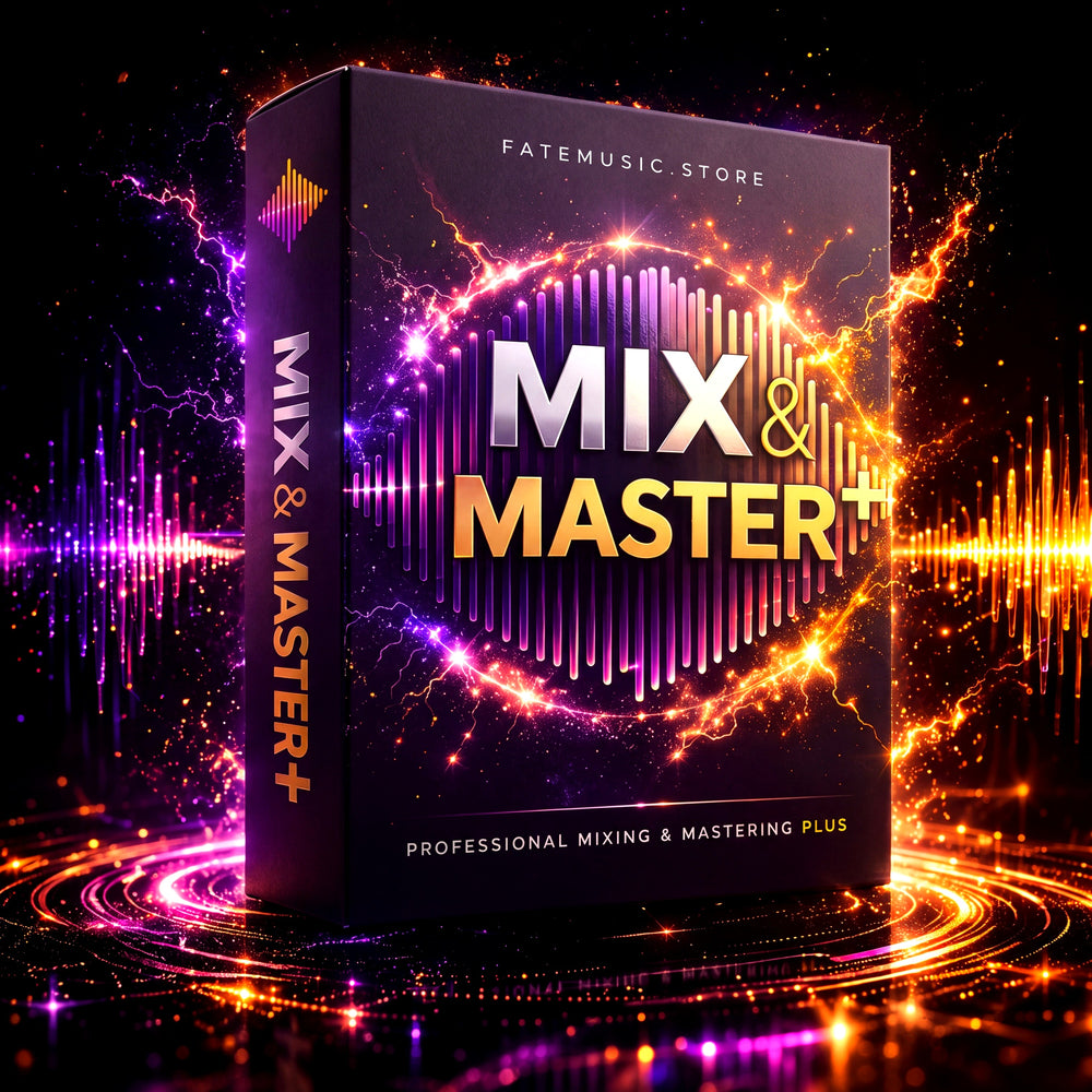 Mix & Master Plus Premium-Paket — Stem-Mixing und Mastering für anspruchsvolle Künstler